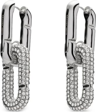 Marc Jacobs The Pop J-Marc Pav&eacute; Drop Earrings