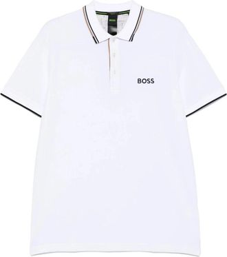 HUGO BOSS Paddy Pro Polo - Heren - Polos - Wit - L - Katoen - Tops