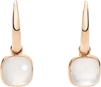 POMELLATO Nudo Milky Quartz Drop Earrings at Nordstrom