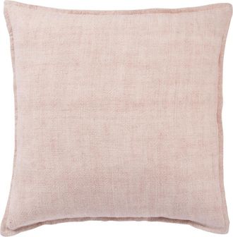 Jaipur Living Blanche Solid Light Pink Throw Pillow