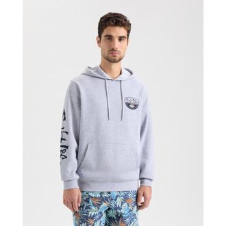 Salt Life Daily Wave Hoodie in Athletic Heather at Nordstrom, Size Xx-Large