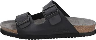 Mephisto Casual Instappers - Heren - Sandalen - Zwart - 42 EU - Schoenen