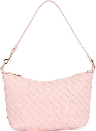 Urban Expression Faux Leather Woven Crossbody Bag in Soft Pink at Nordstrom Rack