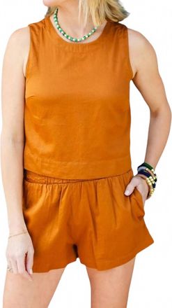 Starkx Willow Shorts In Clay