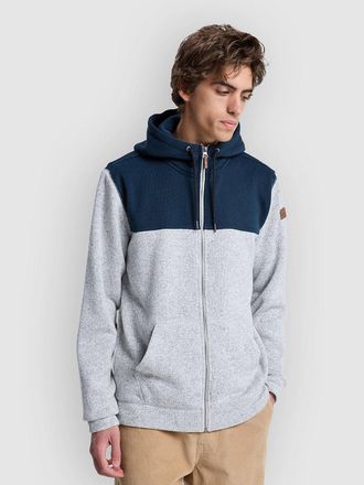 Quiksilver Keller Block Sudadera con Cremallero azul
