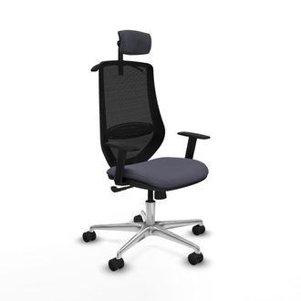 Piqueras y Crespo Piqueras Y Crespo Silla De Oficina Gris Oscuro Confort