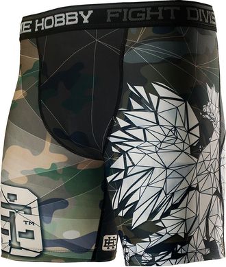 OEM Pantal&oacute;n Corto De Hombre Vale Tudo, Camuflaje Polaco, Camuflaje M