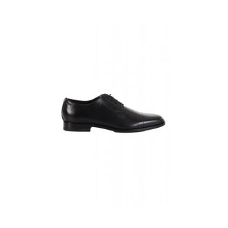 HUGO BOSS Ruston Derby - Heren - Nette schoenen - Zwart - 43 EU - Leer - Schoenen
