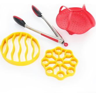 Crock-pot 4 Piece Pressure Cooker Accessories Starter Kit in Red at Nordstrom