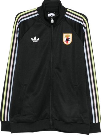 adidas X JFA Striped-detal Zip-fastening Sweatshirt