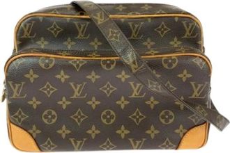 Louis Vuitton Pre-owned Cross Body Bags, female, Brown, Size: ONE SIZE Pre-owned Monogram Shoulder Bag
