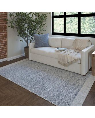 LR Home Lr Home Savanna Modern Striped Handmade Area Rug