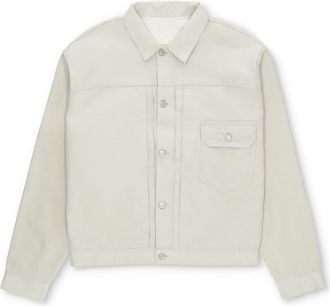 Fortela Drill Cotton Jacket in White at Nordstrom, Size 48 Eu