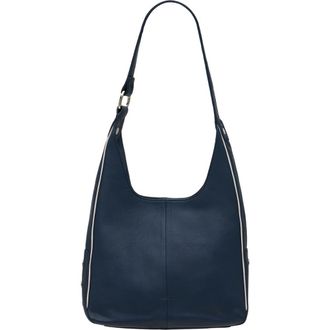 Hammitt Tim Medium Hobo Bag in Nautical Navy/Silver at Nordstrom