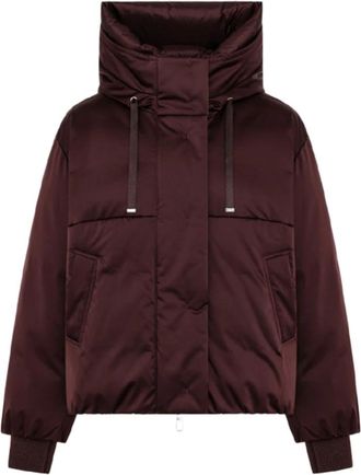 Duno Giada Mestre Puffer Jacket - Dames - Winterjassen - Rood - M - Wol - Jassen
