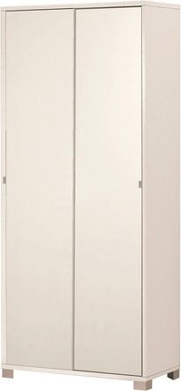 OEM Armadio Con 2 Ante Scorrevoli Bianco, 82x41x190 Cm