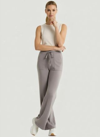 Majestic Filatures Stretch Organic Cotton Knit Drawstring Pant in Orage at Nordstrom, Size 3