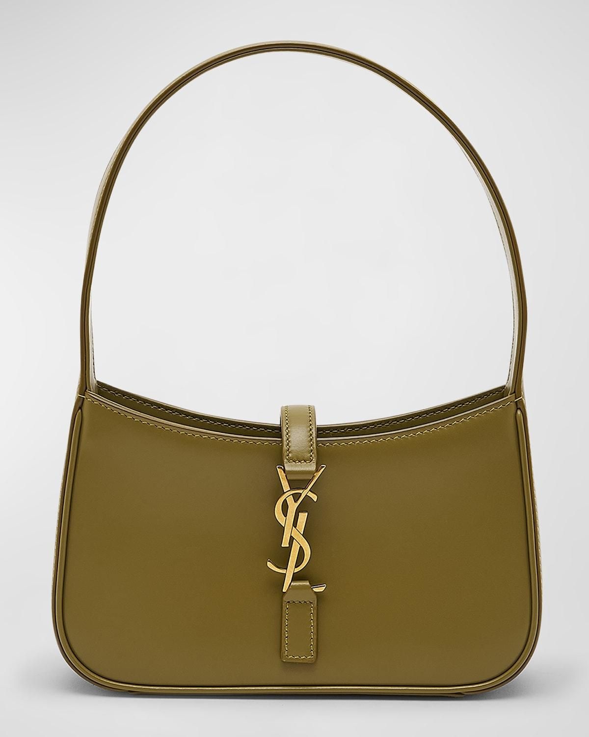 【SAINT LAURENT】LE 5 A 7 ミニ（スムースレザー）ミニバッグ Saint Laurent Le 5 A 7 Mini YSL Shoulder Bag in Satin