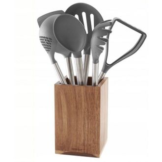 OEM Juego De Utensilios De Cocina De Acacia De 6 Piezas Kinghoff Kh-1325