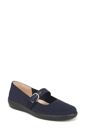 Life Stride Nuevo Mary Jane in Sapphire Blue Knit Fabric at Nordstrom Rack, Size 9.5