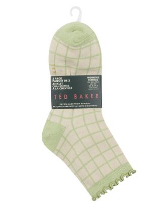 Ted Baker Set Of 3 Anklet Sock