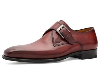 Magnanni Marco V Mens Flat Shoes Brandy : 10.5 M, Leather