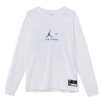 Air Jordan x Fragment Design FW Crew Neck Pullovers Street Style Collaboratio Men White DA2982-094