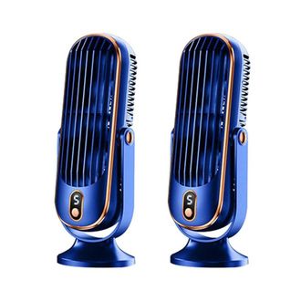 OEM Ventilador De Torre Plegable Sin Aspas De 720 W (2 Unidades), Silencioso, Oscilante, Con 5 Modos, De Bajo Consumo Para Dormitorio Y Oficina