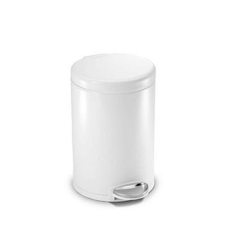 Simplehuman Cubo De Basura 4,5 L, Blanco Cw1853cb