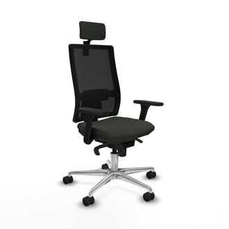 Piqueras y Crespo Piqueras-y-crespo Silla De Oficina Ergon&oacute;mica Negra Ajustable