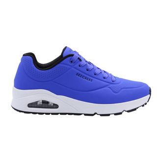 Skechers Schoenen, Heren, Blauw, 44 EU, Tzatziki Sneaker voor Stijlvol Comfort