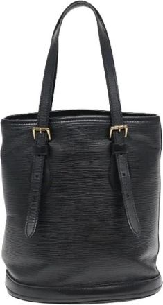 Louis Vuitton Pre-owned Bucket Bags, female, Black, Size: ONE SIZE Pre-owned Vintage Bucket Bag