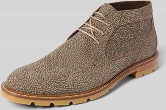 Floris Van Bommel Floris Van Bommel Schnürschuhe mit Label-Detail in Sand, Größe 40