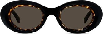 Loewe 1Qf 95I20A - unisex - Zonnebrillen - Zwart - 54 MM - Accessoires