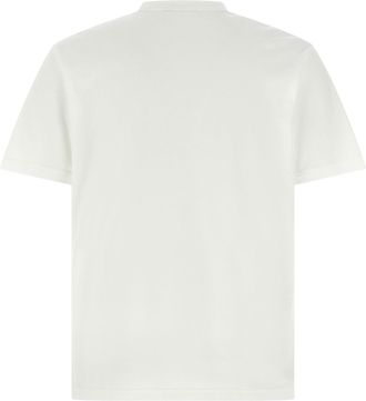 Comme Des Gar&ccedil;ons Mens White Cotton T-Shirt