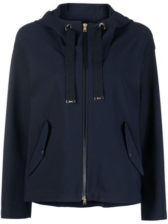 Herno zip-up hooded jacket - Blue