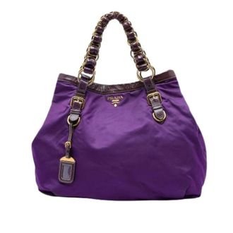 Prada Borsa Tote Pre-owned - - Pre-owned - Donna - Viola - ONE SIZE