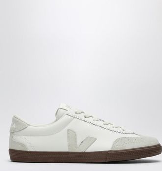 Veja Volley sneakers in white leather and light beige suede