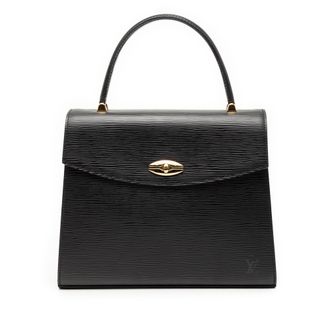 Louis Vuitton Pre-owned Womens Epi Malesherbes - Black Leather - One Size