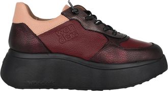 Wonders Rode Damessneaker - Stijlvol en Comfortabel - Dames - Sneakers - Rood - 36 EU - Leer - Schoenen