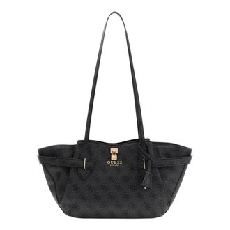 Guess Shoulder Bags, female, Gray, Size: ONE SIZE Yesba Grlfrnd Shoulder Satchel