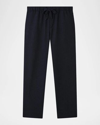 Frescobol Carioca Men & apos;s Luan Wool Knit Drawstring Pants