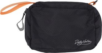 Dolly Noire Zwarte Reis Make-up Tas met Handvat - Heren - Toilettassen - Zwart - ONE Size - Polyester - Tassen