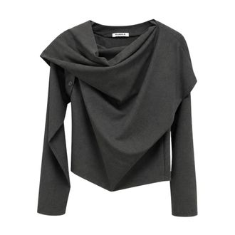 P.A.R.O.S.H. P.a.r.o.s.h. - Blouse - Dames - Blouses & Shirts - Grijs - Maat: M
