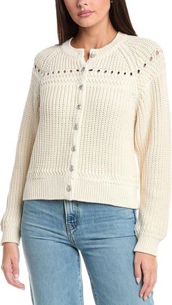 Rag & Bone Rag & Bone Kathryn Wool-Trim Cardigan