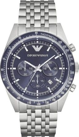 Emporio Armani Accessoires, Heren, Grijs, ONE Size, Sportivo Chronograph Horloge