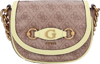 Guess Tassen, Dames, Beige, ONE Size, Leer, Mini tas van imitatieleer