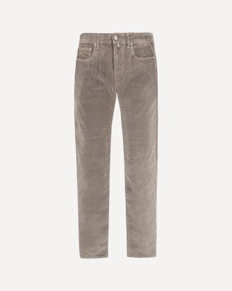 Jacob Cohen Pants in straight-leg corduroy Male 32