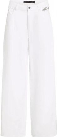 Karl Lagerfeld Mujer, Vaqueros, Blanco, Talla: W27