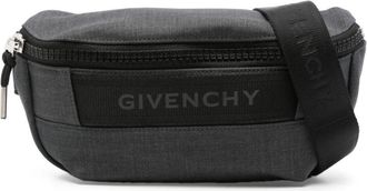 Givenchy G-Trek belt bag - men - Virgin Wool - OS - Grey